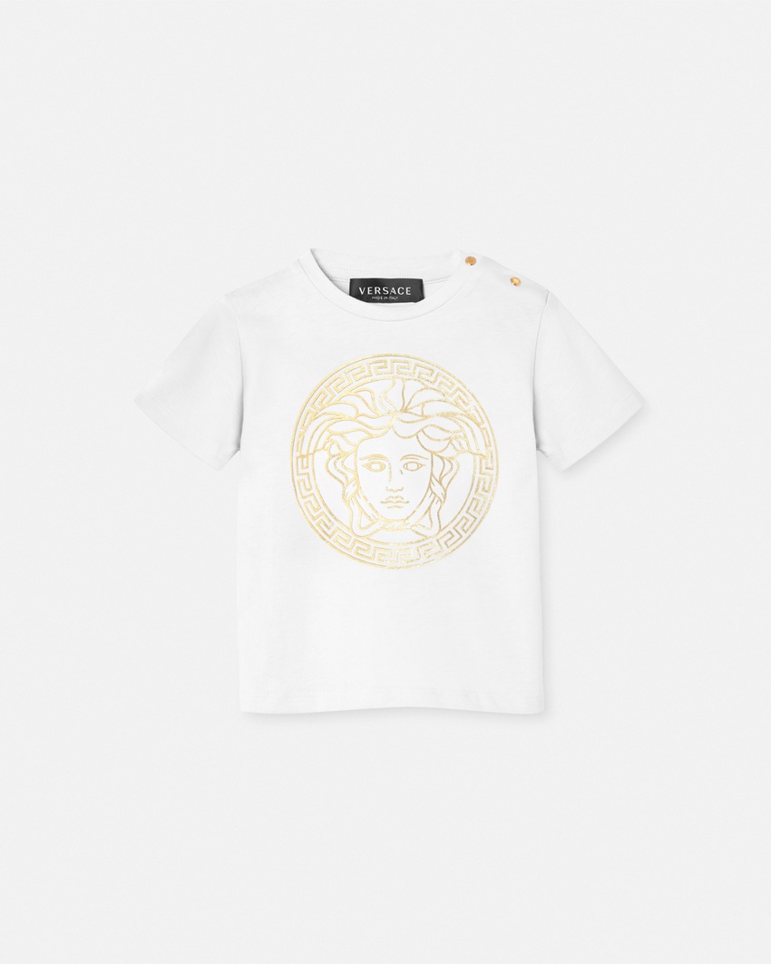 Versace Medusa Baby T-Shirt White+Print 1