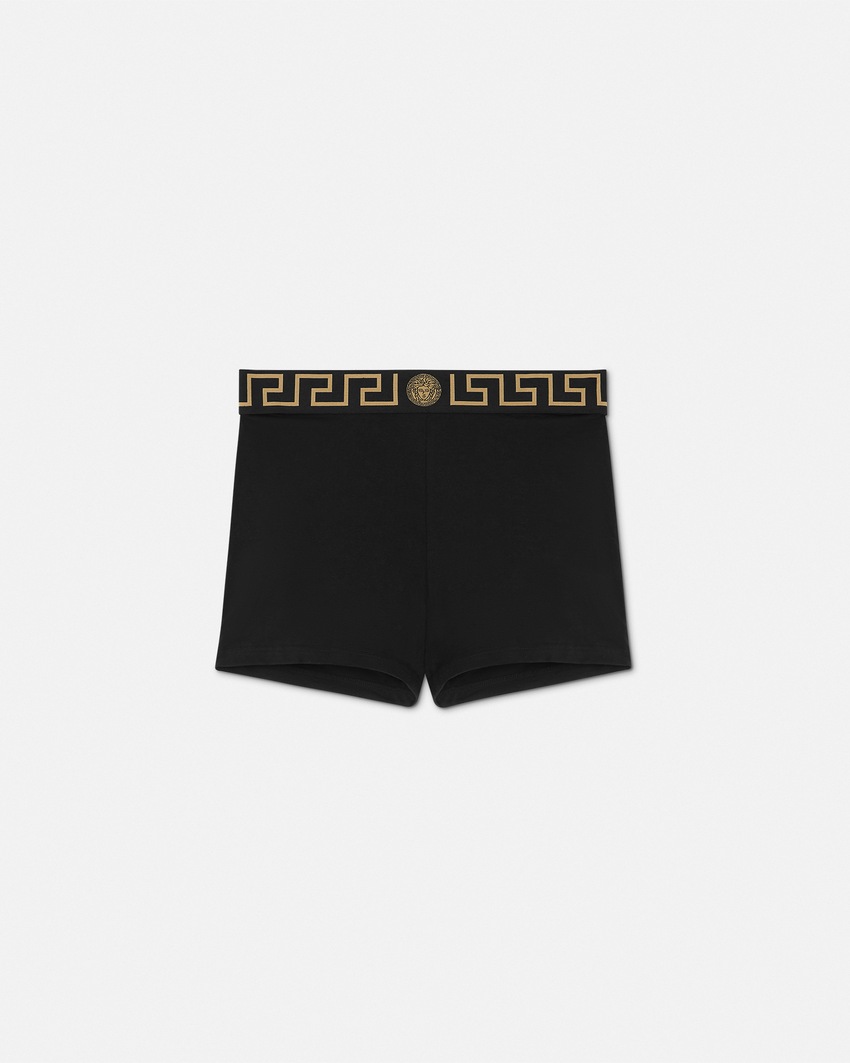 Versace Greca Border Trunks Black 1