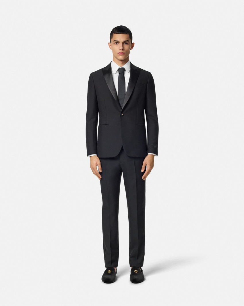Versace Barocco Jacquard Shirt White 2