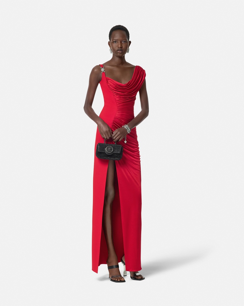 Medusa '95 Draped Gown Red 2