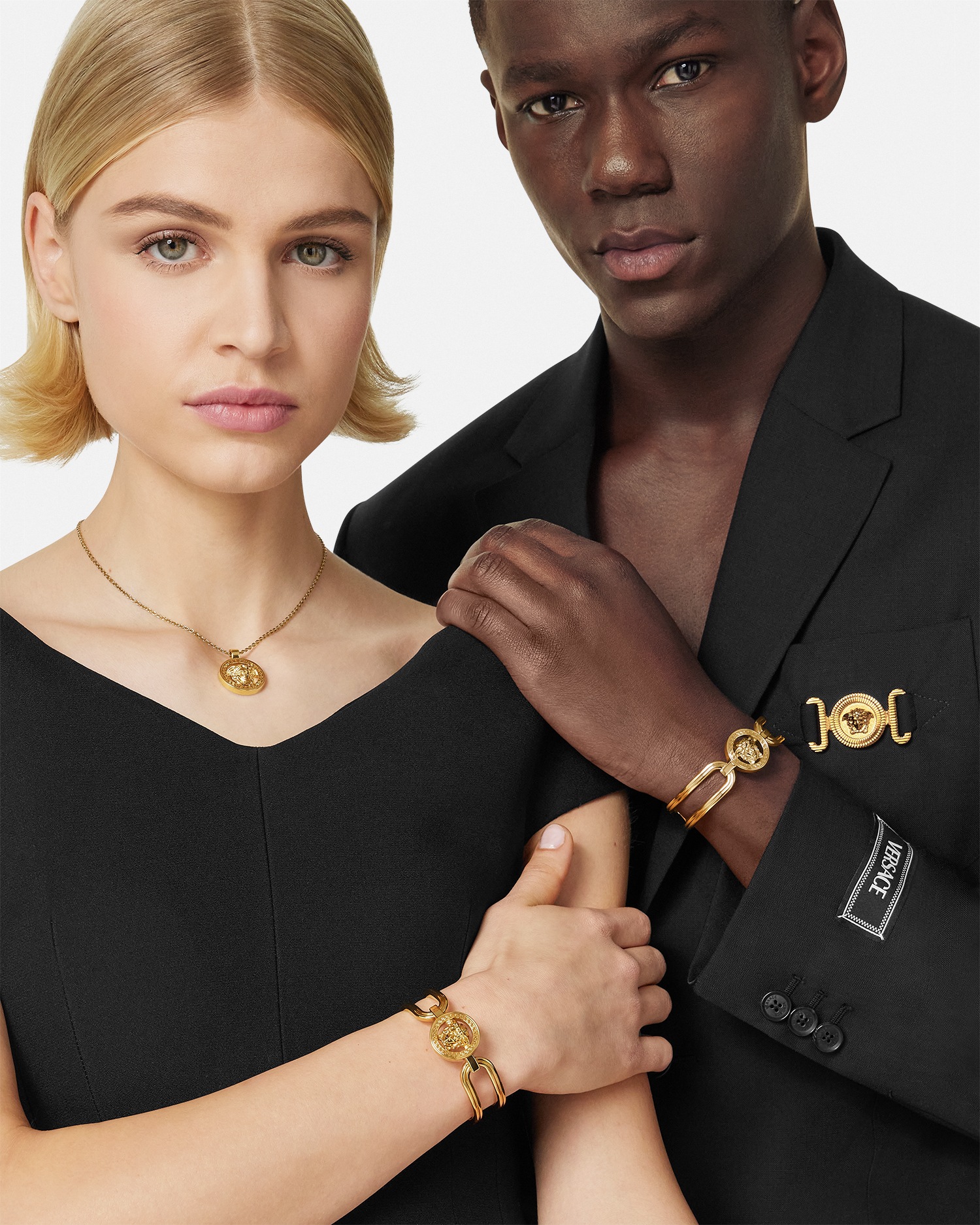 Versace Medusa '95 Cuff Bracelet Light gold 3