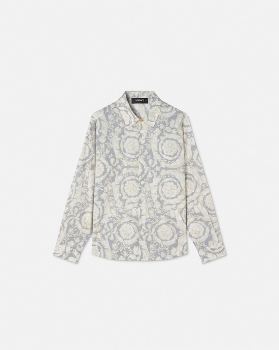 Barocco Kids Shirt Gray 1