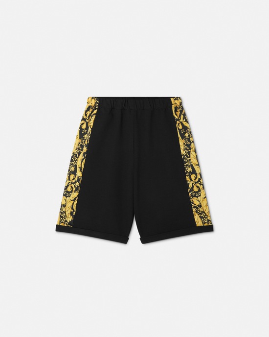 Barocco Kids Sweat Shorts Black 1