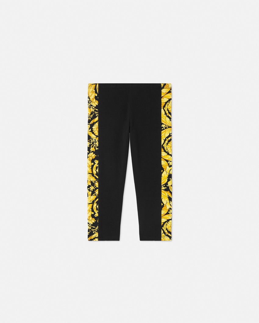 Barocco Kids Leggings Black 1