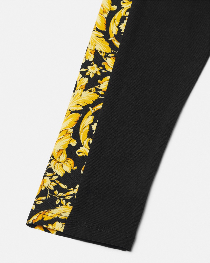 Barocco Kids Leggings Black 4