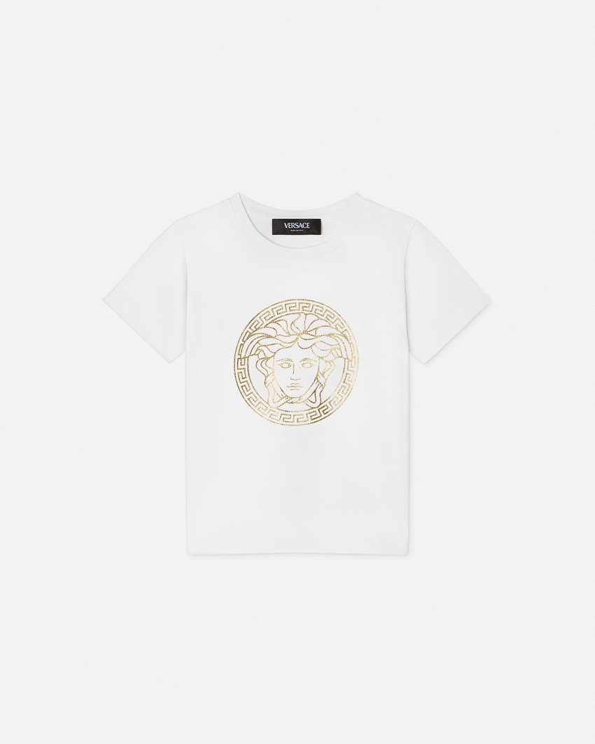 Medusa Kids T-Shirt White+Print 1