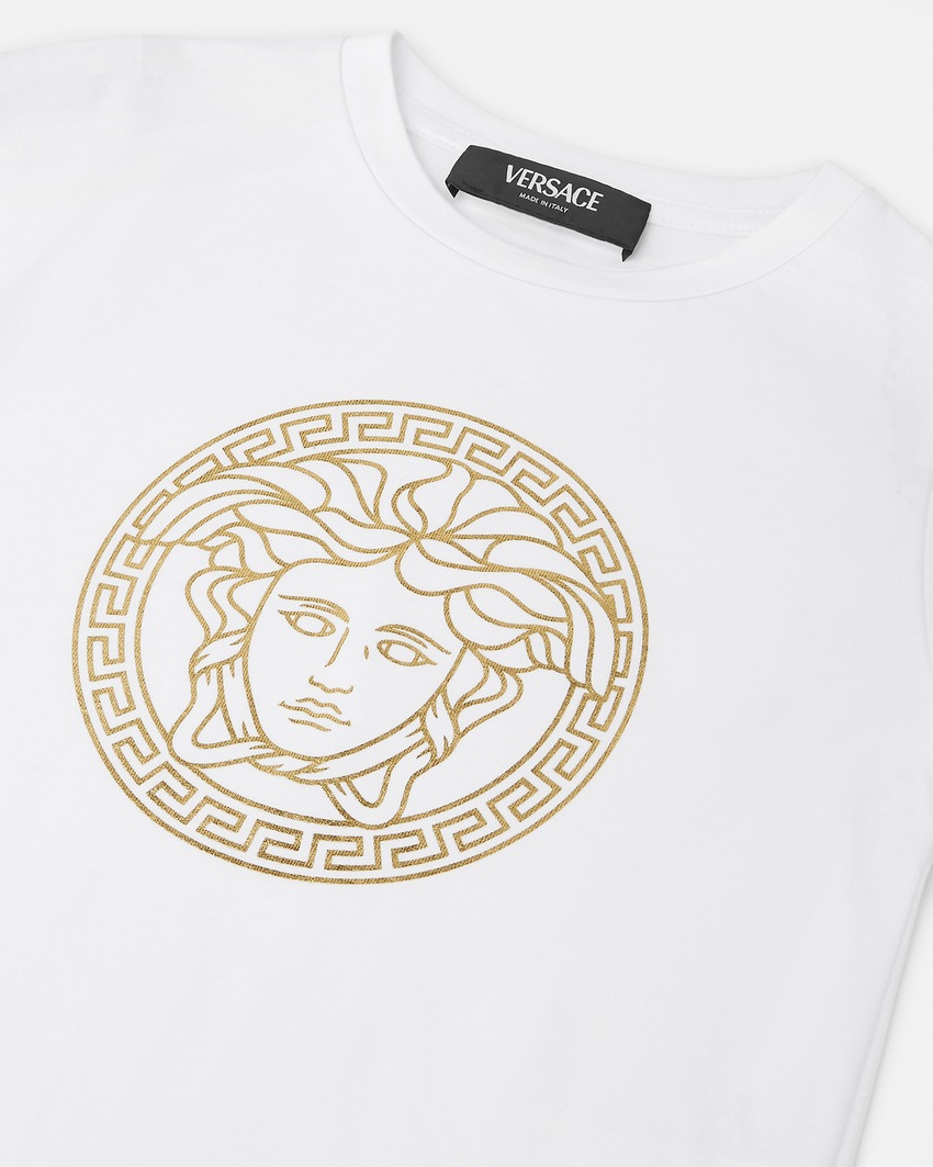 Medusa Kids T-Shirt White+Print 4
