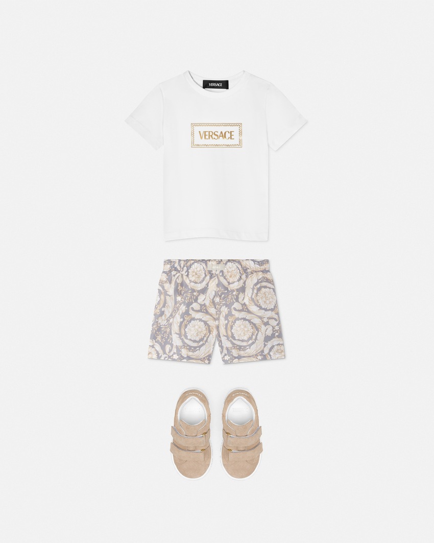 90s Vintage Logo Kids T-Shirt White+Print 2