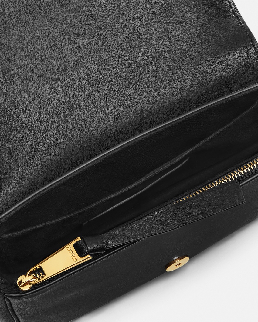 Versace Tag Mini Bag Black+Gold 4