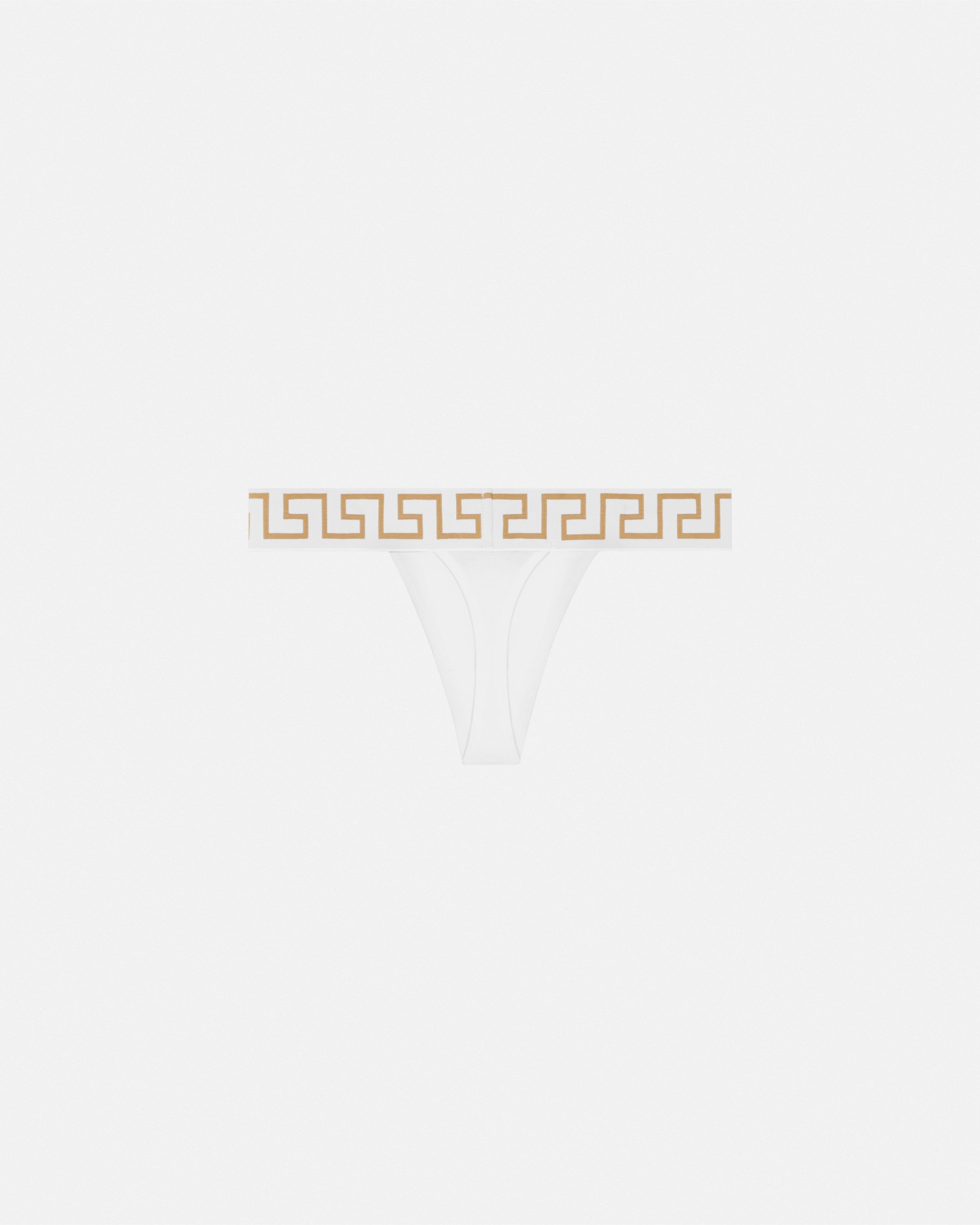 Versace Greca Border Thong White 3
