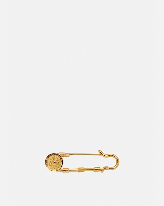 Versace Safety Pin Brooch Light gold 1