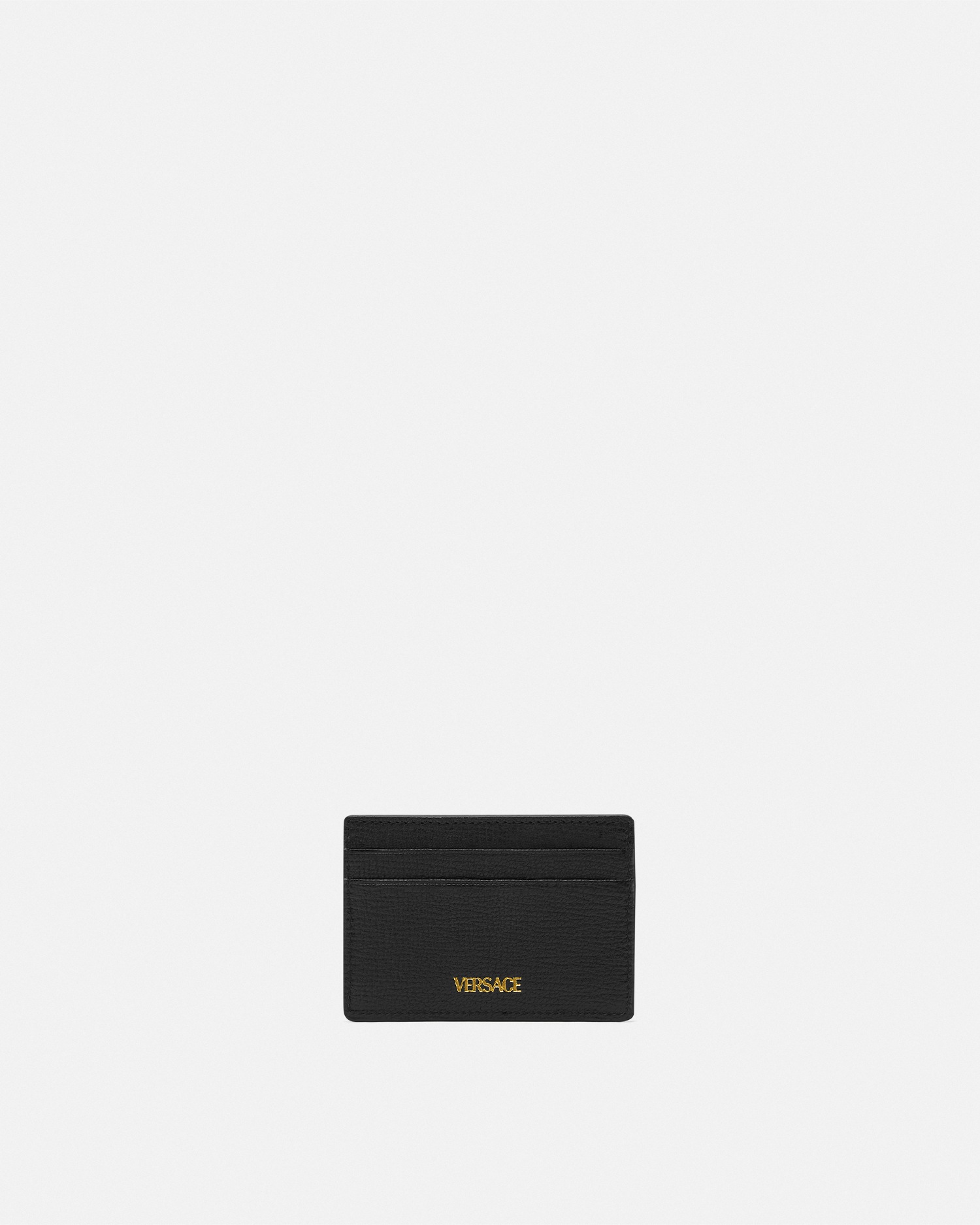 Versace Medusa Biggie Cardholder Black+Gold 3