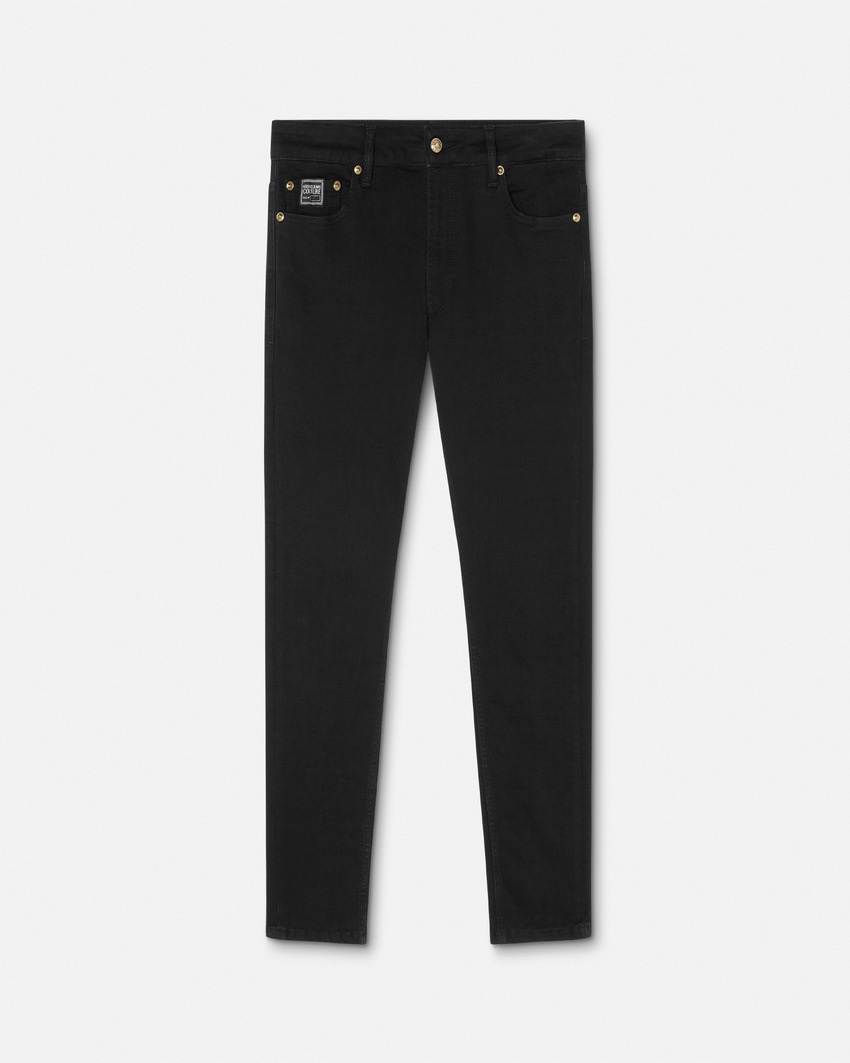 Versace Jeans Couture Skinny Jeas Black 1