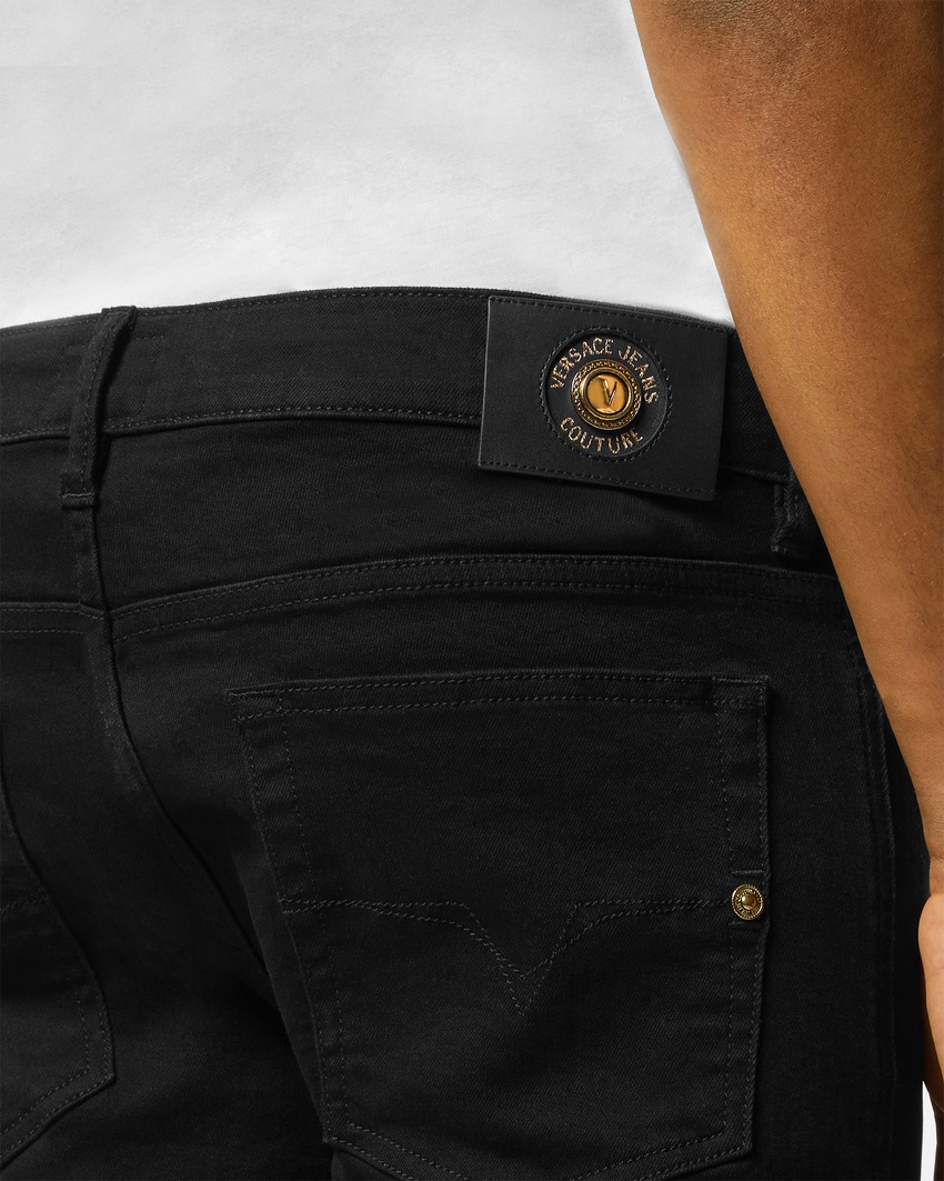 Versace Jeans Couture Skinny Jeas Black 3