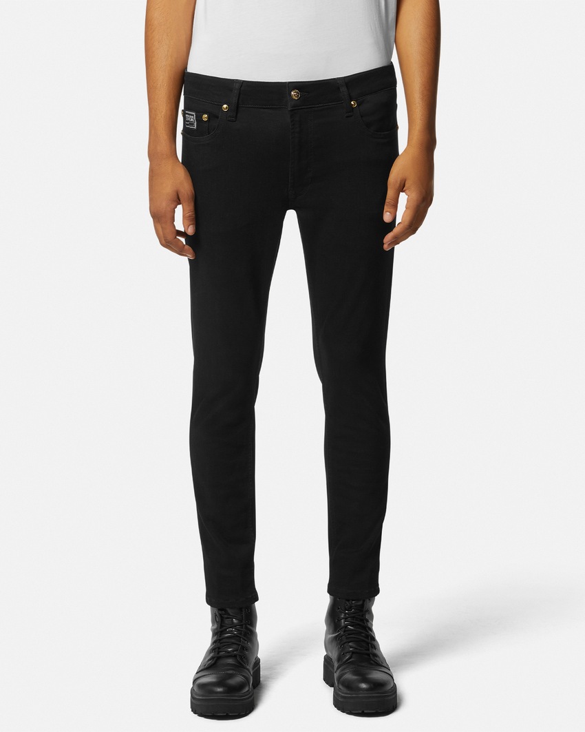 Versace Jeans Couture Skinny Jeas Black 4
