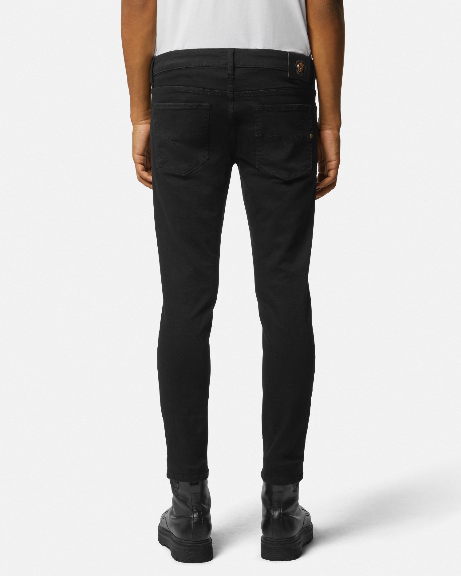 Versace Jeans Couture Skinny Jeas Black 5
