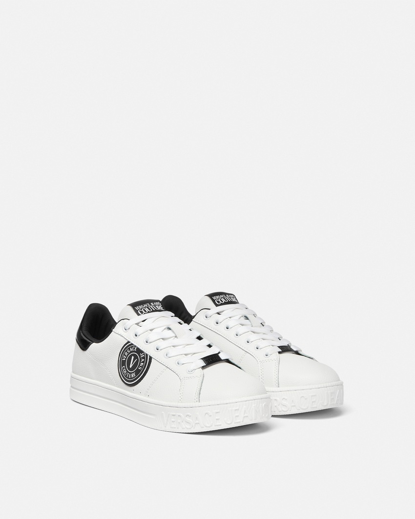 Versace Jeans Couture V-Emblem Court 88 Sneakers White 2
