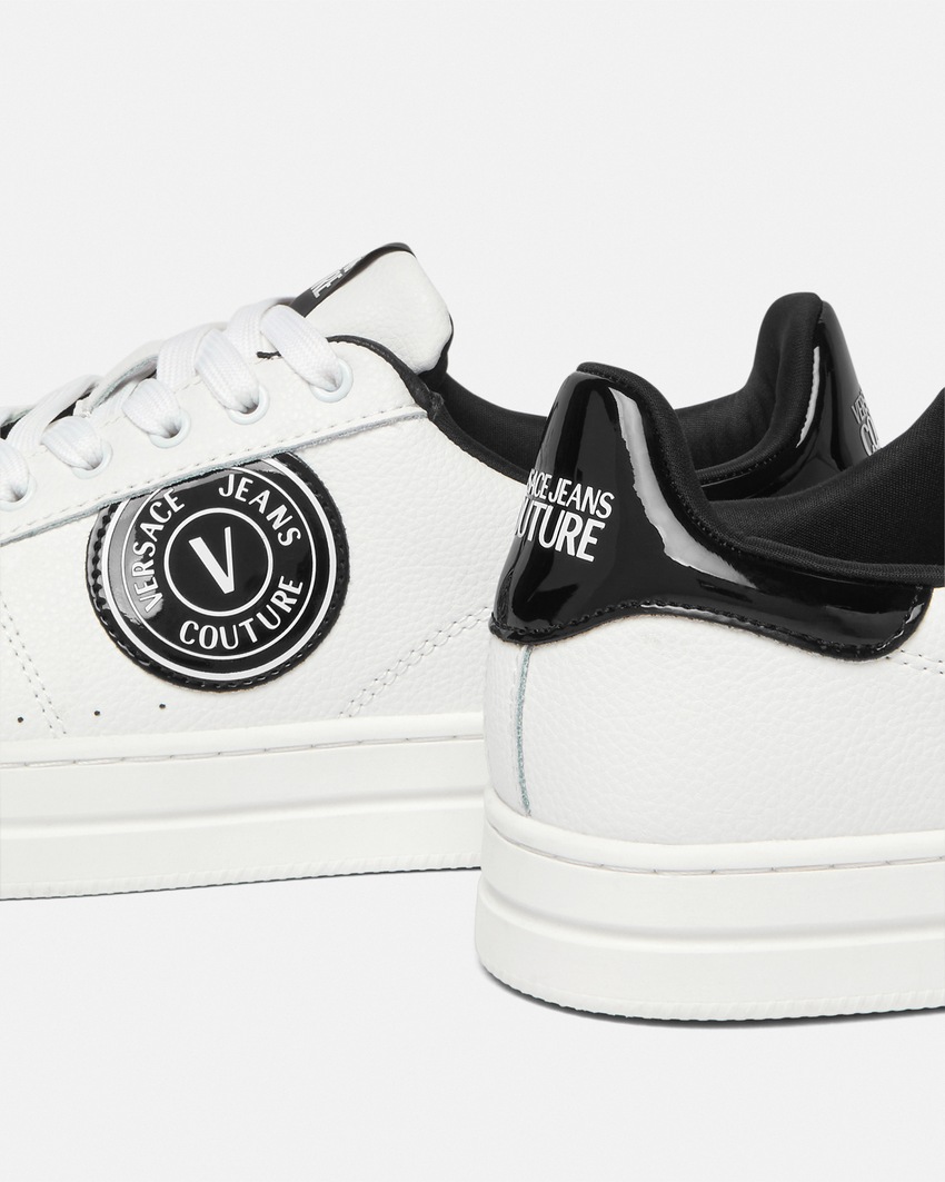 Versace Jeans Couture V-Emblem Court 88 Sneakers White 4