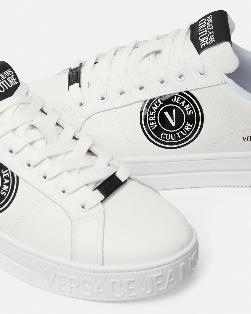 Versace Jeans Couture V-Emblem Court 88 Sneakers White 4
