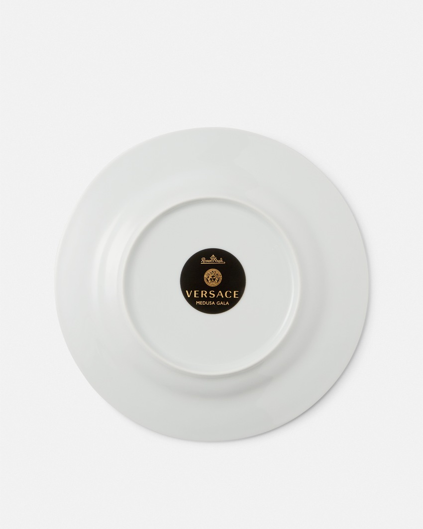 Versace Home Medusa Gala Plate 27 cm Black+Gold 4