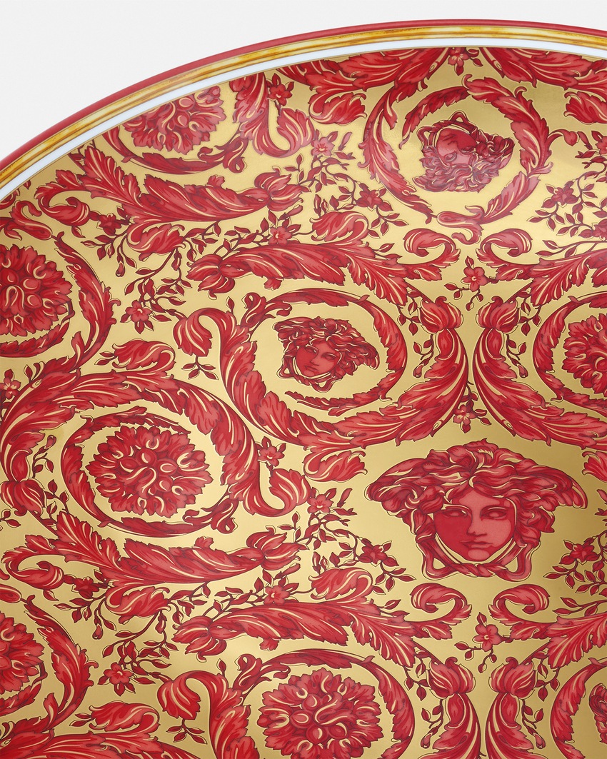 Versace Home Medusa Garland Charger Plate 33 cm Print 2