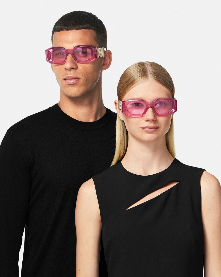 Versace Maxi Medusa Biggie Sunglasses Pink 3