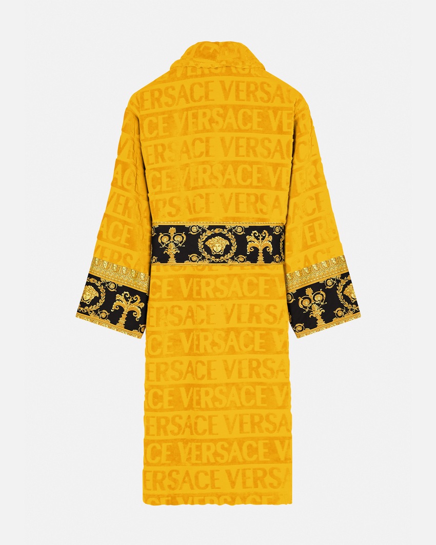 Versace Home I ♡ Baroque Bathrobe Yellow 3
