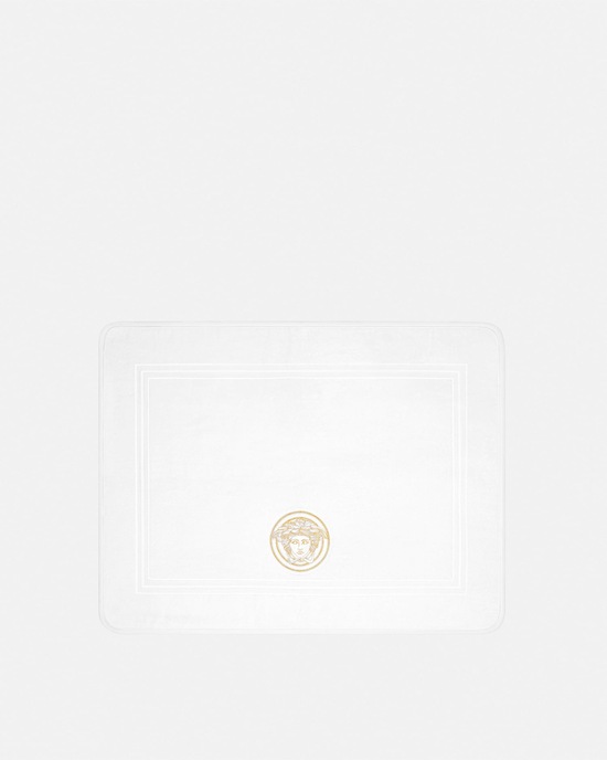 Medusa Gala Bath Mat White 1